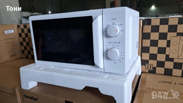 Компактна микровълнова фурна Comfee - 20 литра, 700W и 5 нива на мощност, снимка 6 - Микровълнови - 53955289