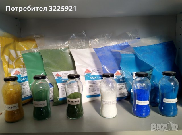 Боя, бои, оцветители оксидни пигменти за бетон мазилки, снимка 3 - Бои, лакове, мазилки - 35500184