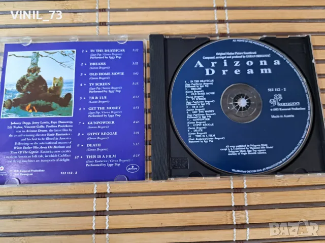 Goran Bregović – Arizona Dream (Original Motion Picture Soundtrack), снимка 2 - CD дискове - 49785048
