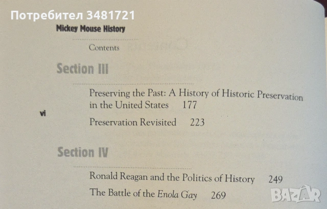 Mickey Mouse History and Other Essays on American Memory, снимка 4 - Художествена литература - 53251157