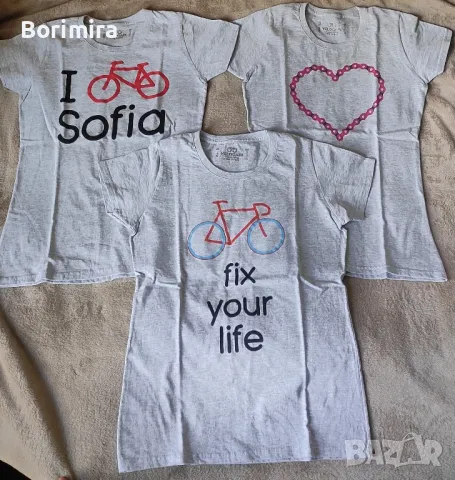 Нови тениски и потници тема "Колела", снимка 10 - Тениски - 49776456