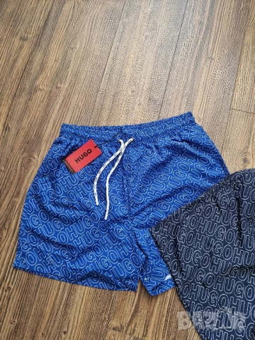 Мъжки къси плувни шорти HUGO BOSS Размери S-M-L-XL-2XL-3Xl , снимка 2 - Бански - 51120448