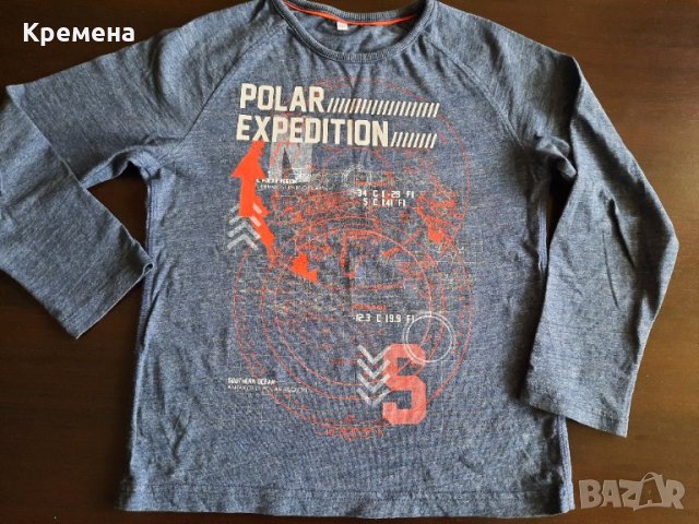 блузи за момче M&S, H&M, ICE PEAK, 3 броя- 15лв, 7/8г, ръст 128см, снимка 5 - Детски Блузи и туники - 34547425