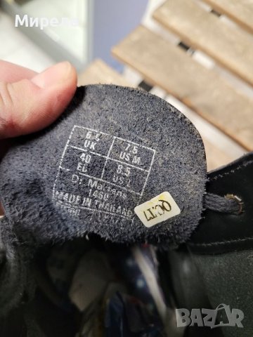 Dr Martens черни кубинки 8 дупки- 40 номер, снимка 12 - Дамски боти - 39600149