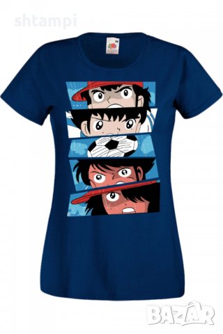 Дамска тениска Captain Tsubasa 02,Анимация,игра,Празник,Повод., снимка 6 - Тениски - 38057384
