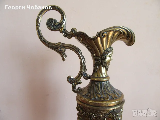 Бронзова кана с патина., снимка 5 - Други - 55963547