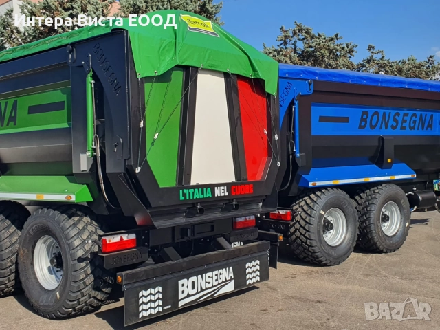 Ремарке Дъмпер 14 т - Италия, снимка 3 - Селскостопанска техника - 52658473