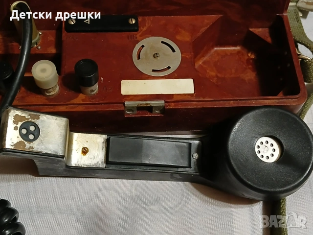 Продават се военни полеви телефони ТАП 77, снимка 2 - Антикварни и старинни предмети - 53211095