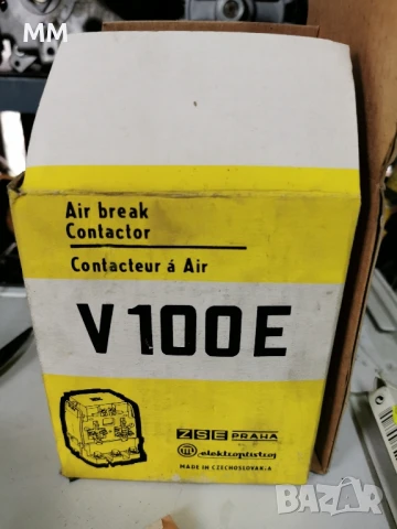 Чешки контактор 100 ампер часа , снимка 2 - Други машини и части - 47619527