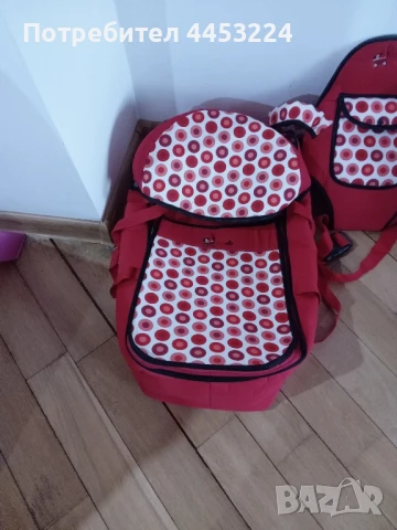 Чанта-легло за носене на бебе,кенгуру, чанти за принадлежности на бебето и бебешки шезлонг , снимка 2 - Кенгура и ранички - 51164666