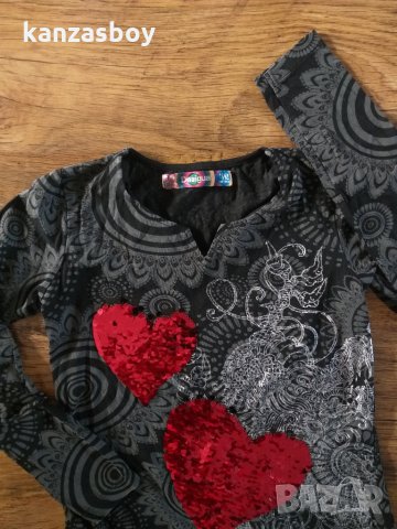 desigual-kids quebec - страхотна детска блуза, снимка 3 - Детски Блузи и туники - 31482243