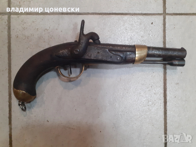 Френски капсулен наполеонов пистолет,пищов,оръжие