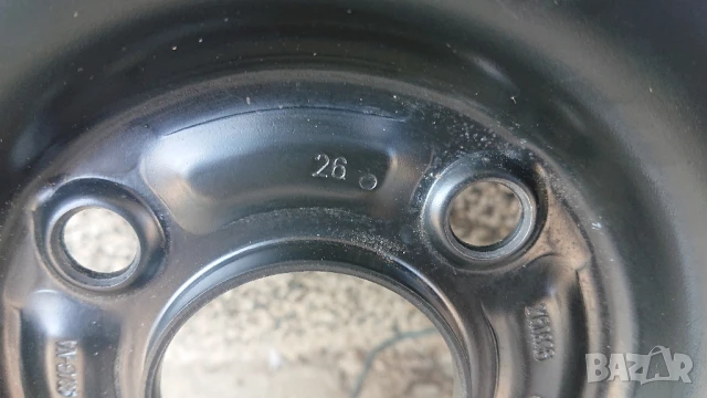 Нова 15" резервна джанта с нова гума 4Jx15x40, 4x108, Ц. О. 63,4мм., снимка 3 - Гуми и джанти - 51297093