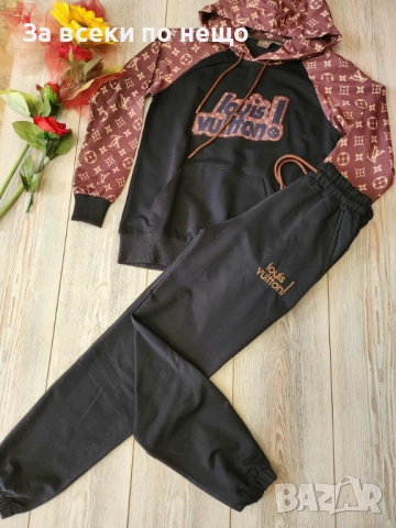 Louis Vuitton Дамски Спортен Комплект🔝Дамски Спортен Екип Луис Витон Код I_24