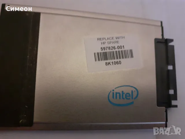Intel 1.8" microSata SSD, снимка 2 - Части за лаптопи - 49088125