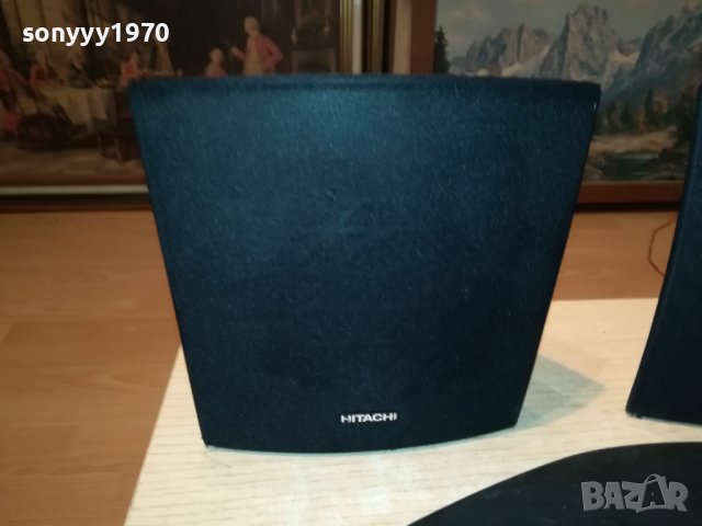 HITACHI CENTER+SURROUND X2 ВНОС ENGLAND L1809221908, снимка 9 - Тонколони - 38042028