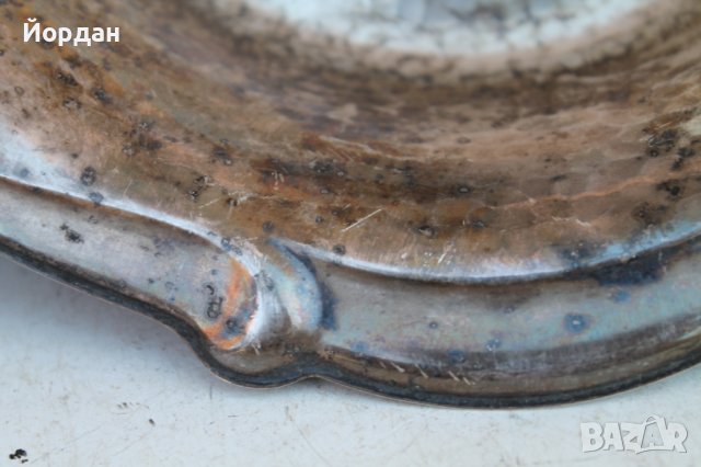 Немски посребрен поднос , снимка 4 - Антикварни и старинни предмети - 37563994