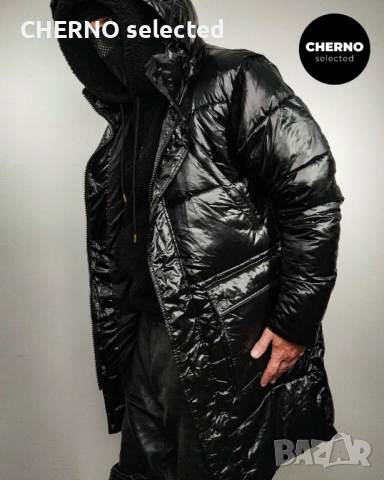 Дълго пухено яке / елек (2 в 1) YOUNG POETS SOCIETY Liom Long Hooded Puffer Jacket • Vest – L•M , снимка 2 - Якета - 53155901