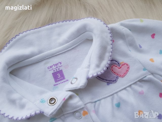 Нов ромпър  Carter*s 0-3 месеца, снимка 2 - Бебешки гащеризони - 32050033