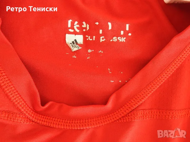 Тениска adidas — Мъже размер M Червено, снимка 5 - Тениски - 56319361