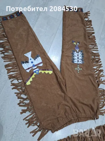  Маскараден костюм Индианец , снимка 11 - Други - 49609529