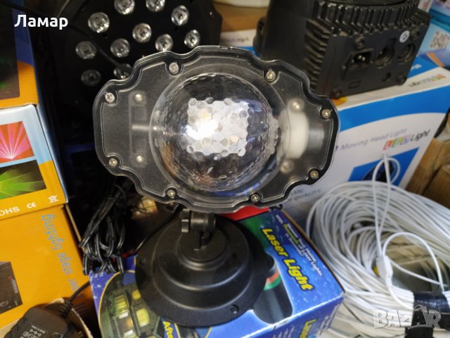 Мини лазер-лазерен проектор движещи се точки и фигури-Червени и Зелени, снимка 11 - Други стоки за дома - 31047578