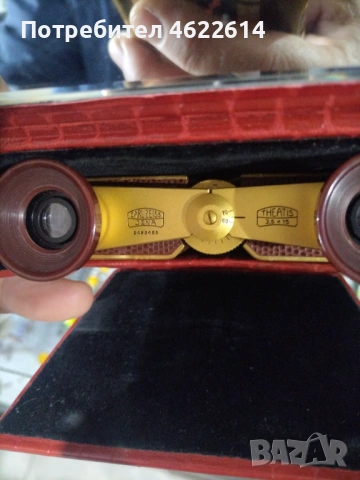 МНОГО РЯДЪК НЕМСКИ ТЕАТРАЛЕН БИНОКЪЛ CARL ZEISS , снимка 2 - Антикварни и старинни предмети - 53884002