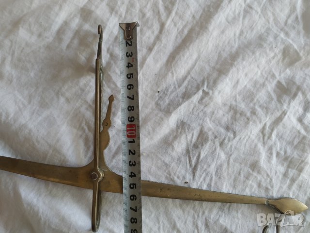 месингова везна за декорация, снимка 2 - Антикварни и старинни предмети - 34909798