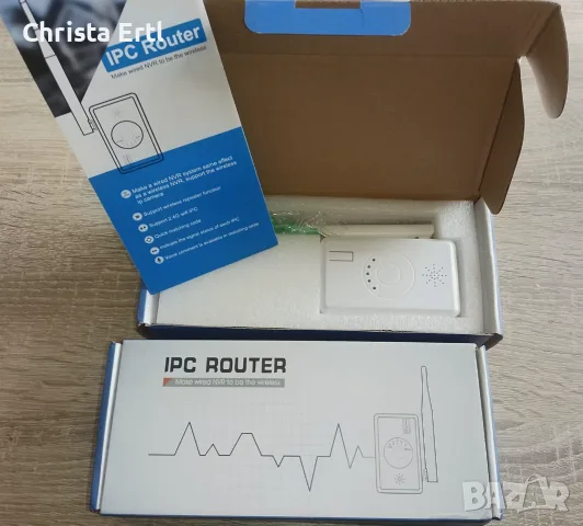 WLAN усилвател за охранителни камери IPC Router (НОВ) – 2 бр. налични