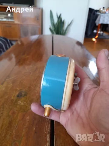 Стар настолен часовник Витязь #3, снимка 5 - Други ценни предмети - 47728516