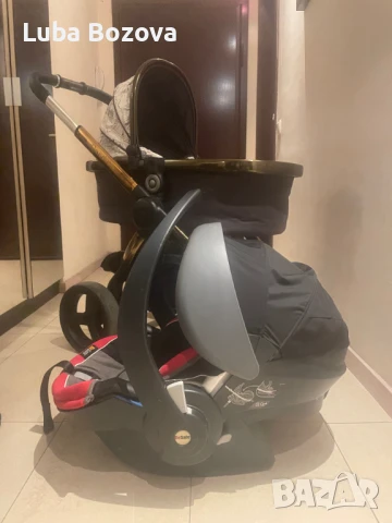 детска количка и детско столче + подарък детска кошара , снимка 1
