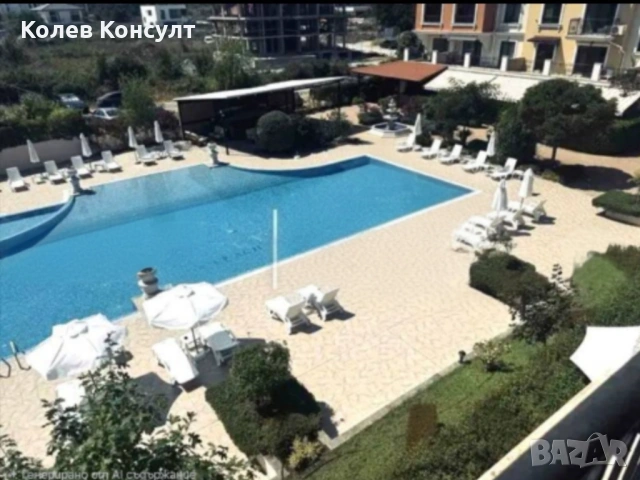 Просторен тристаен апартамент в Lily Beach Resort, Созопол. , снимка 2 - Апартаменти - 54100253