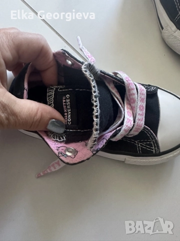 Оригинални детски кецове Converse за момиченце 23 размер, снимка 10 - Детски гуменки - 55978795