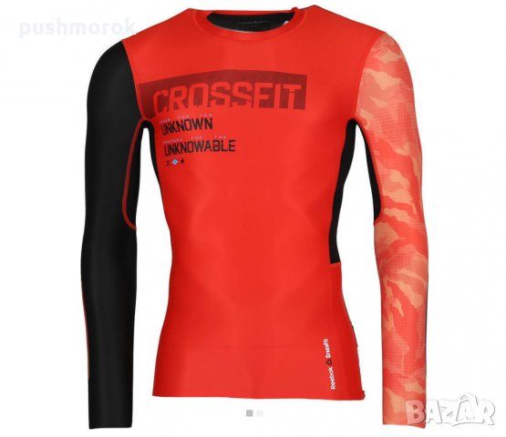 Reebok CrossFit Long Sleeve Compression Shirt Sz XL, снимка 3 - Спортни дрехи, екипи - 29477062