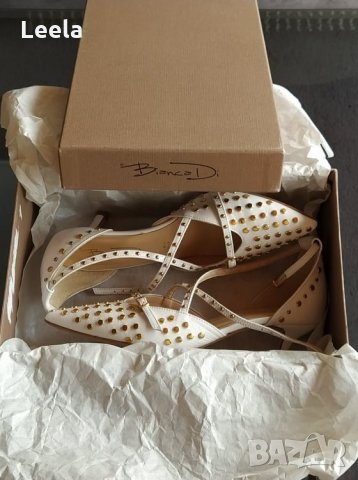 Дамски обувки от естествена кожа Bianca Di, снимка 9 - Дамски обувки на ток - 28448677