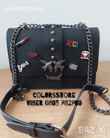 Луксозна чанта Pinko0/SG44f, снимка 4 - Чанти - 44906976