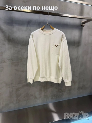 Valentino Мъжка Бяла Блуза С Дълъг Ръкав Баленсиага Код Mens P.216