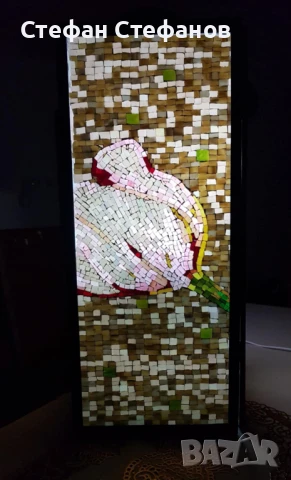 Градински фенер - флорална мозаечна декорация, снимка 3 - Други - 50584638