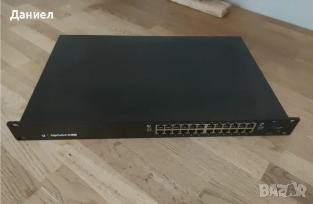 24 портов гигабитов PoE+ switch Ubiquiti EdgeSwitch 24 250W
