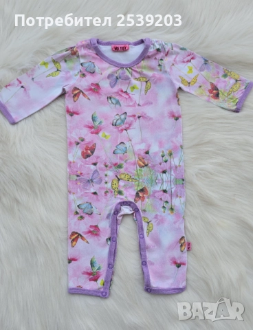 Бебешки ромпъри 0-3 месеца Daddy's GIRL, снимка 3 - Бебешки гащеризони - 51929755