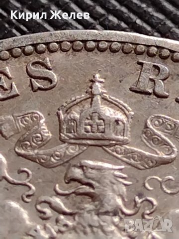 СРЕБЪРНА МОНЕТА 3 марки 1909г. ГЕРМАНСКА ИМПЕРИЯ ВИЛХЕЛМ втори УНИКАТ ЗА КОЛЕКЦИОНЕРИ 19287, снимка 9 - Нумизматика и бонистика - 39692092