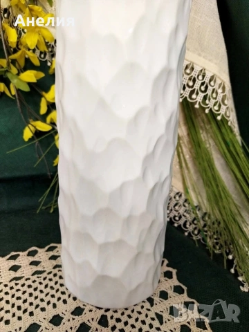 Ваза бисквитен порцелан Thomas Rosenthal Bavaria , снимка 4 - Вази - 54177459