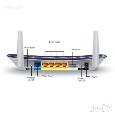 Wi-Fi Рутери TP-Link Archer A5 и C20 Dual Band, снимка 7 - Рутери - 53020537