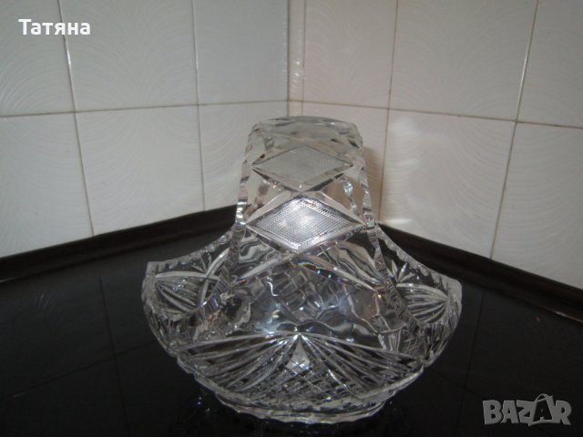 КРИСТАЛНИ ЧАШИ ЗА УИСКИ  ПО 12 БРОЯ КОМПЛЕКТ  ;КРИСТАЛНА СФЕРА -БОХЕМИЯ и др       , снимка 18 - Сервизи - 31542717