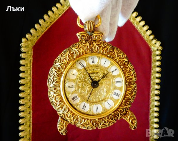 Lancel френски механичен часовник,позлата. , снимка 12 - Антикварни и старинни предмети - 30407839