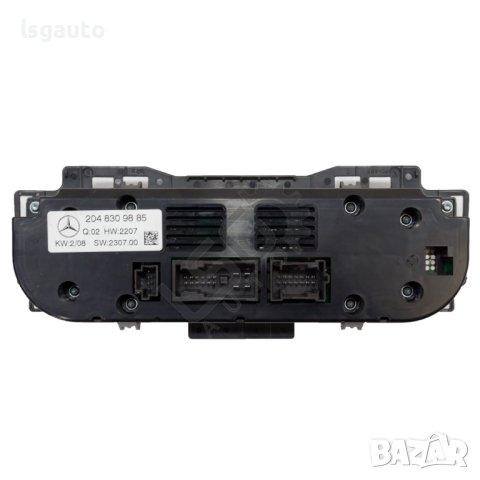 Панел климатроник Mercedes-Benz C-Class 204 (W/S/C) 2007-2014 ID: 114681, снимка 2 - Части - 42921287