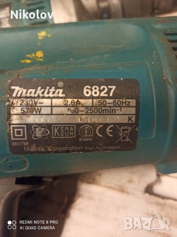 Електрически винтоверти Макита/makita 6827, снимка 2 - Винтоверти - 32151466