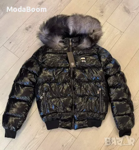 Karl Lagerfeld Къси Дамски Зимни Якета В Пет Цвята, снимка 3 - Якета - 48075240