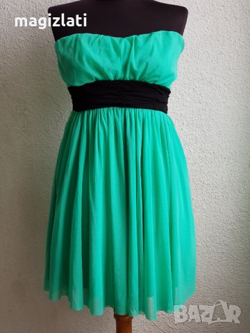 Дамска рокля цвят мента размер С , снимка 15 - Рокли - 29857301