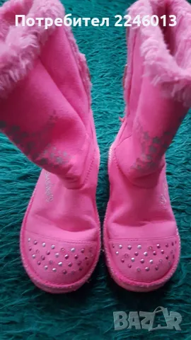 Розови светещи ботушки Skeshers -28 номер